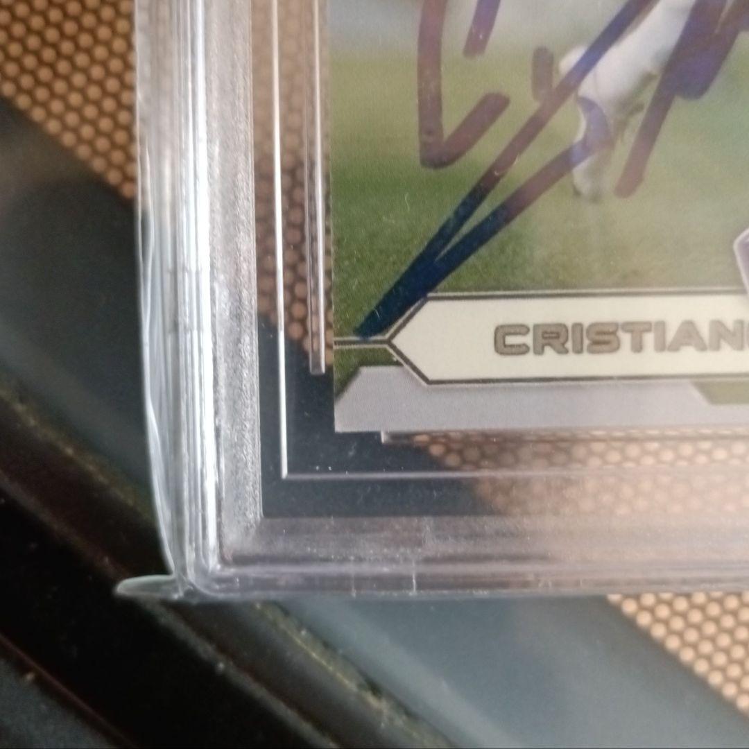 クリスティアーノ・ロナウド／直筆サインカード／TOPPS／RCルーキーカード