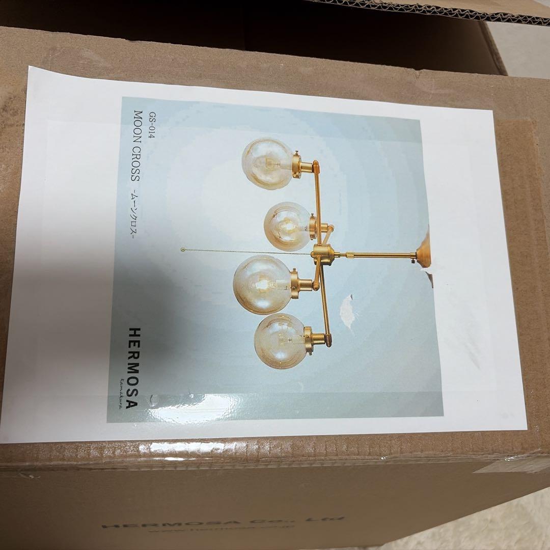 美品　unico MOON CROSS LAMPムーン クロス ランプ