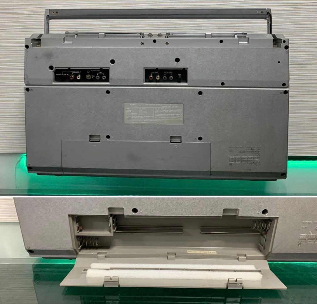 修理 作動品 ★昭和 レトロ◆AIWA アイワ◆2BAND/CS-J88ラジカセ