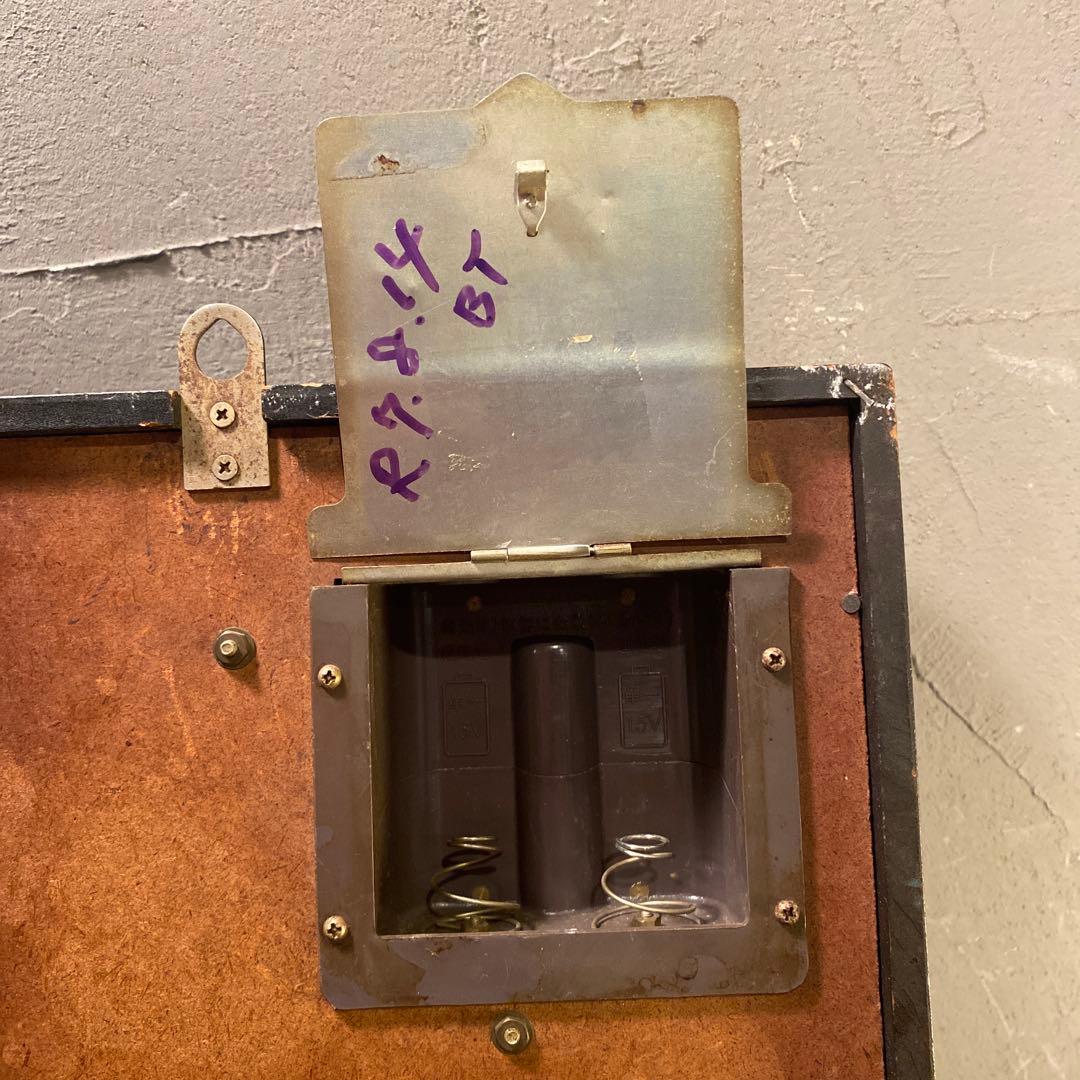 昭和40年代 SEIKO ソノーラトランジスター壁掛け時計 カレンダー 時打時計