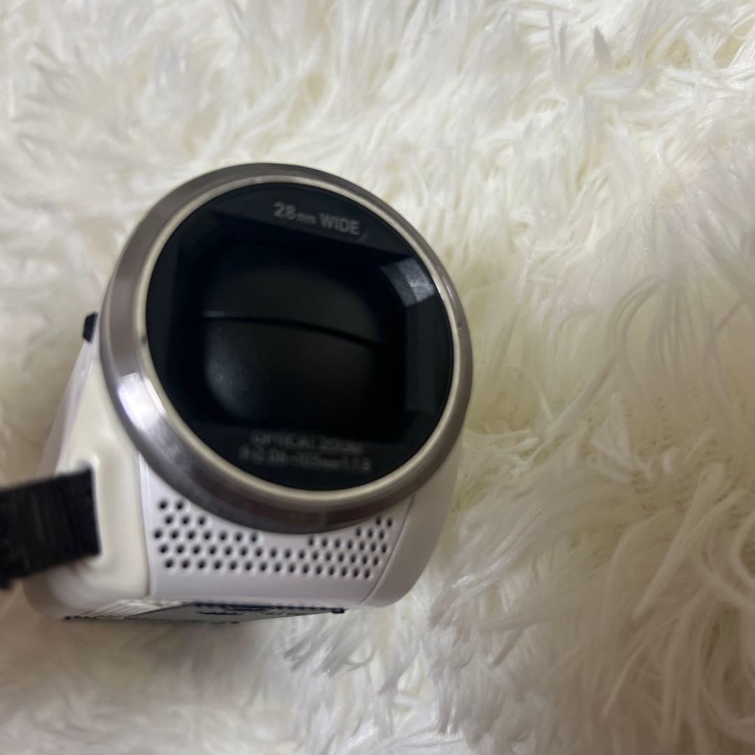 【美品】Panasonic HC-V360MS ホワイト ビデオカメラ