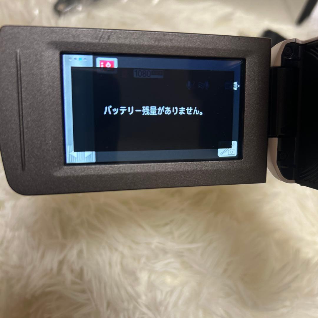 【美品】Panasonic HC-V360MS ホワイト ビデオカメラ