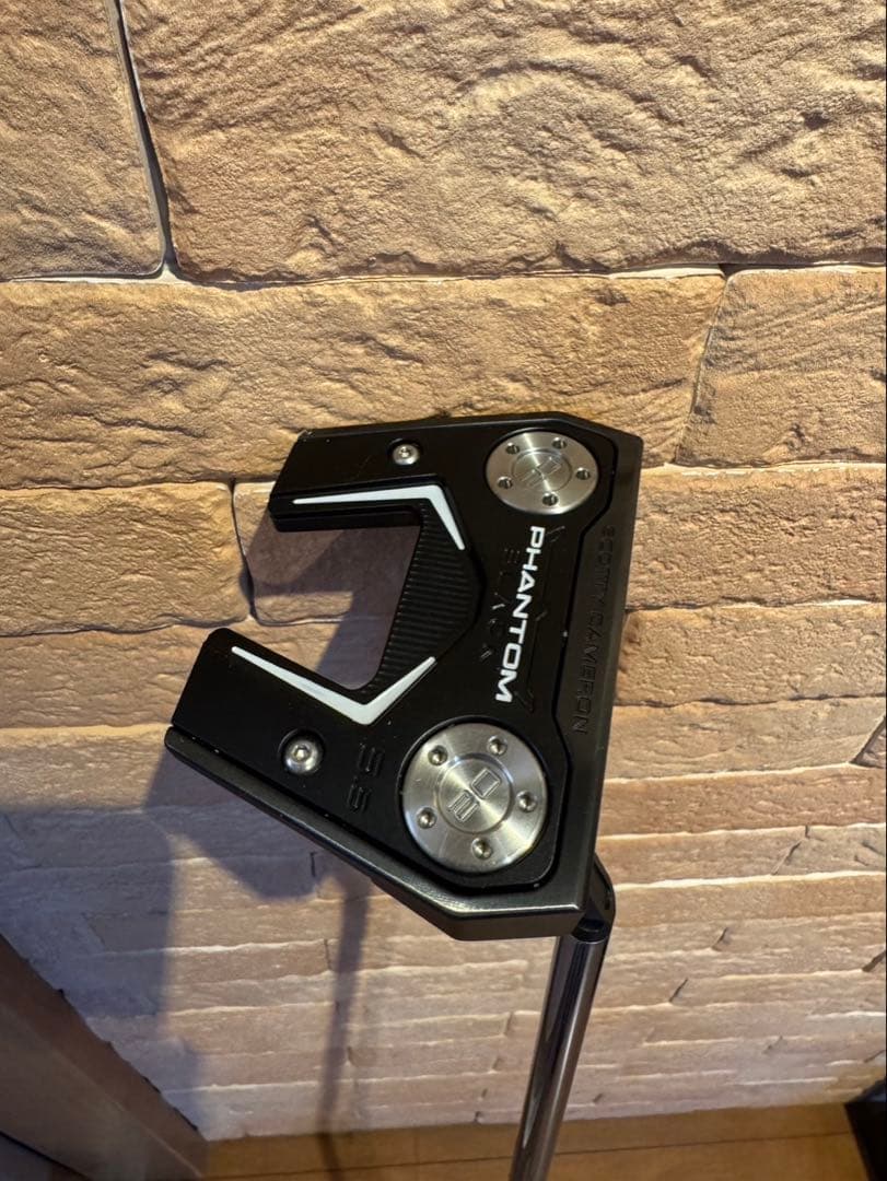 2025 スコッティキャメロン ファントムブラック5.5 ヘッドカバー付き