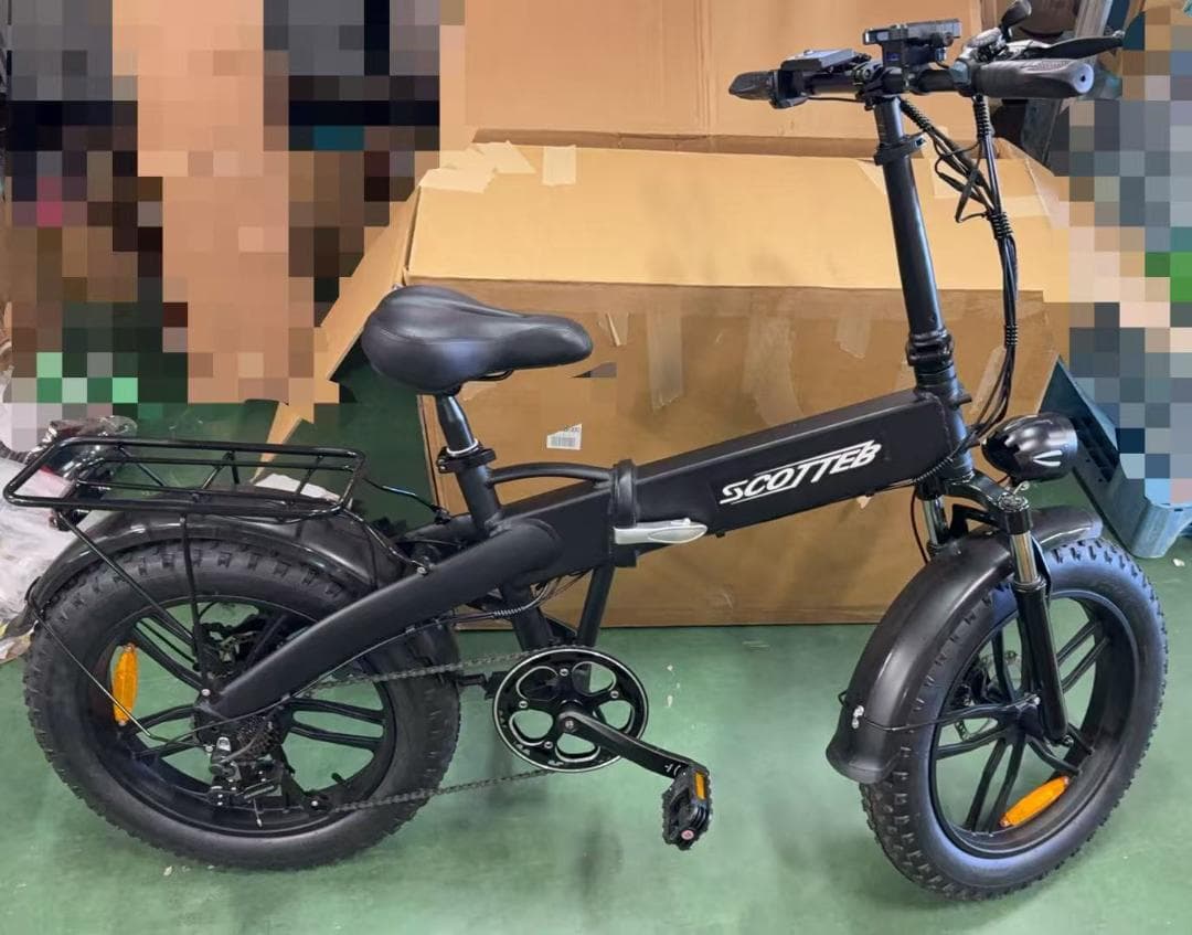 「100％完成品」アシスト自転車 電動折りたたみ自転車 5段階アシスト
