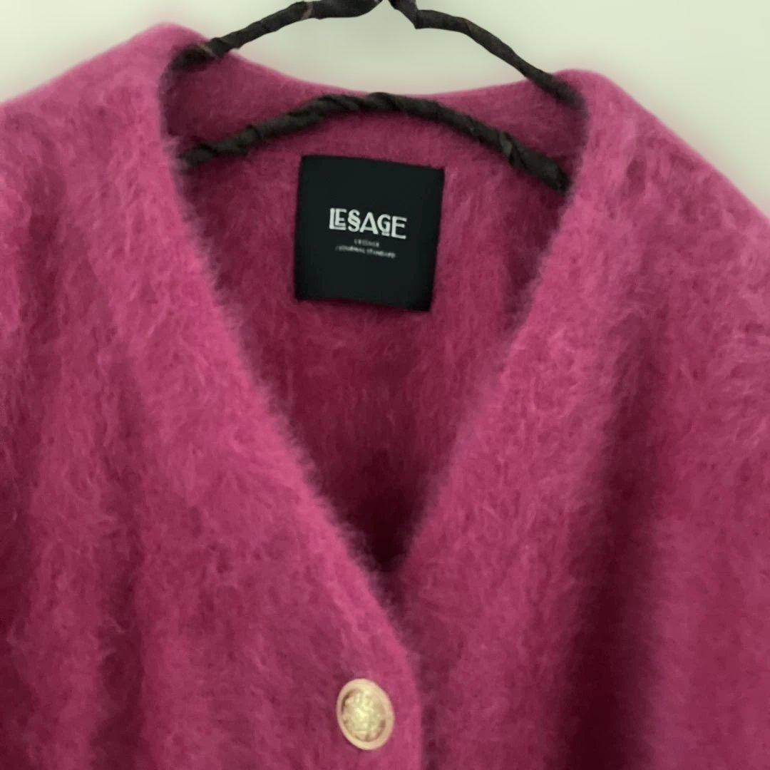 今期✨ジャーナルスタンダードレサージュL'essageFOXカシミアカーディガン