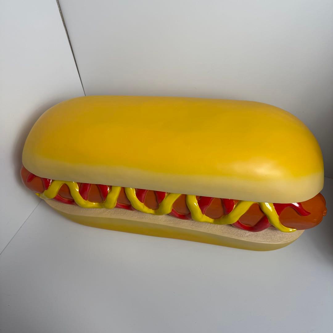 希少　イースね　ホットドッグ　【ホットドッグ型 スツール】