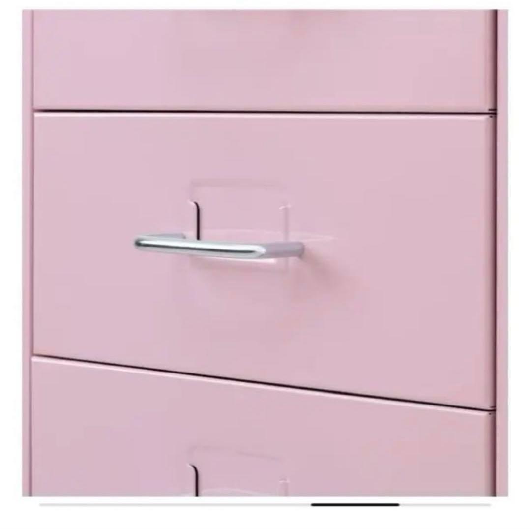 IKEA イケア HELMER ヘルメル 引き出しユニットキャスター付き ピンク