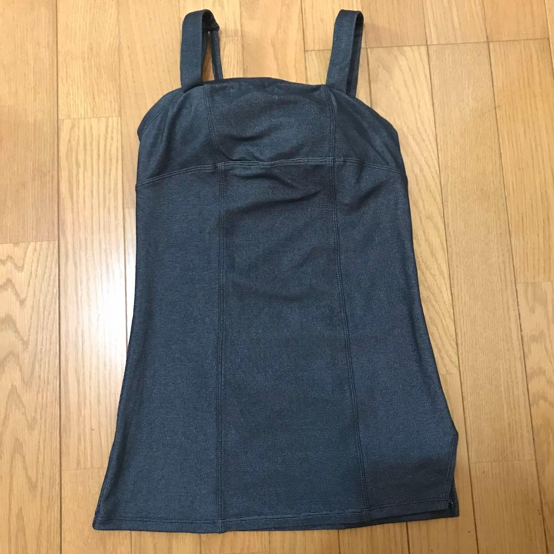 【SUKALA】リブデニムロングキャミソール　新品　訳アリ