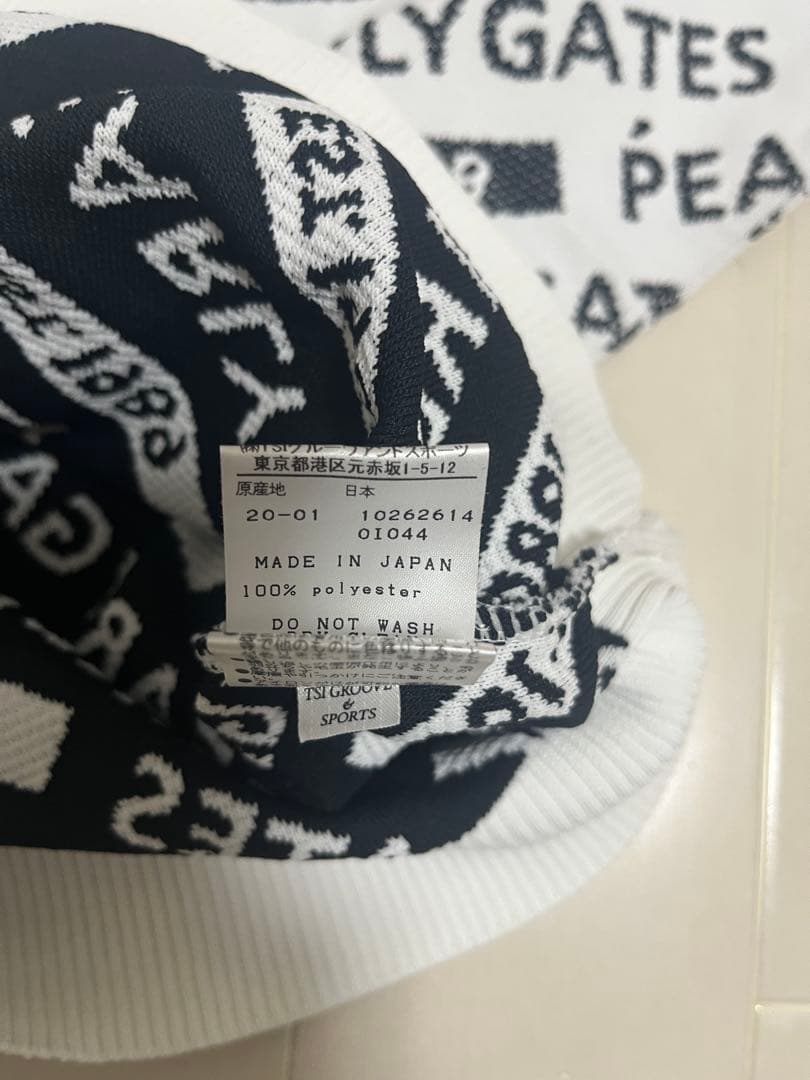 ⭐︎お値下げ⭐︎即完売モデル！パーリーゲイツ 総柄ロゴ セーター サイズ4