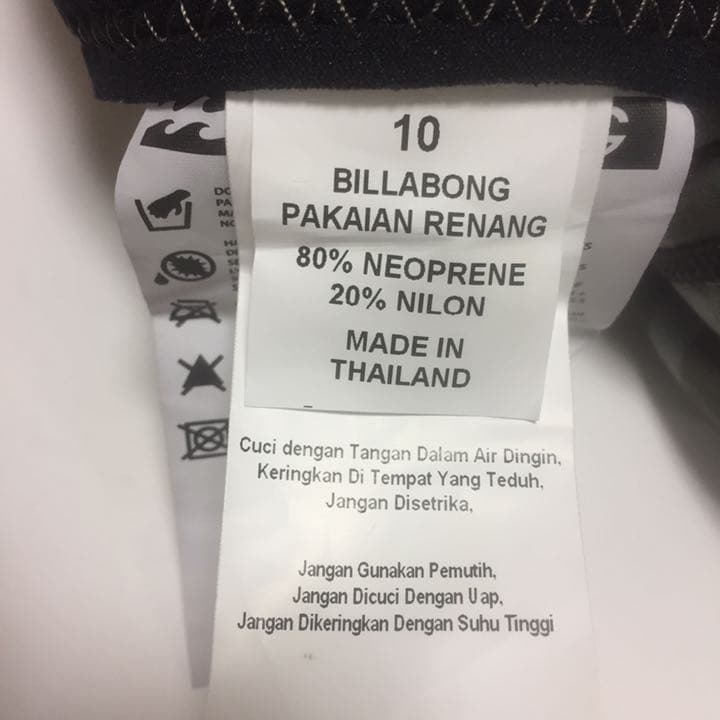 新品Billabong タッパー