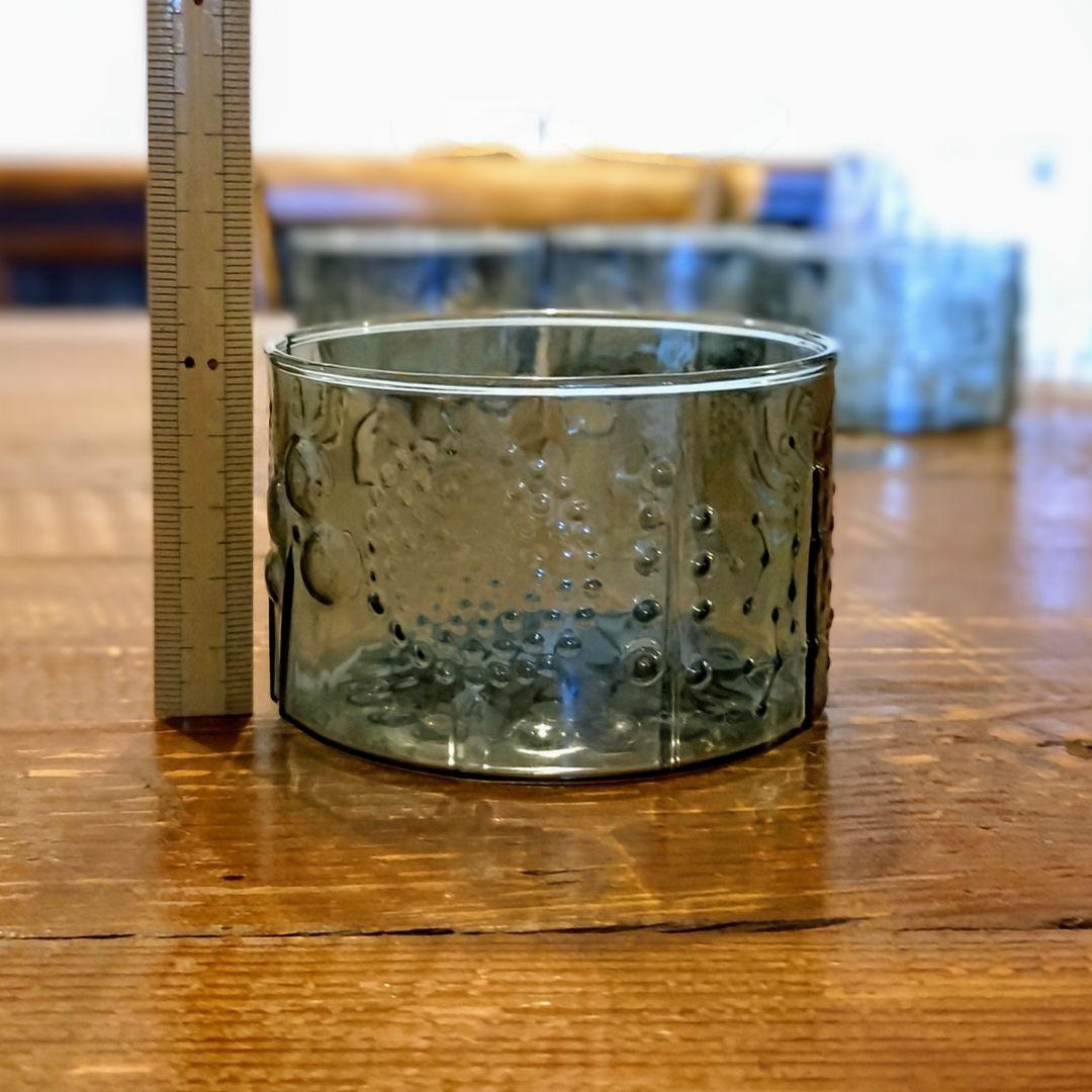 ヴィンテージ ヌータヤルヴィ フローラ ボウル 8cm グレー 4個 イッタラ