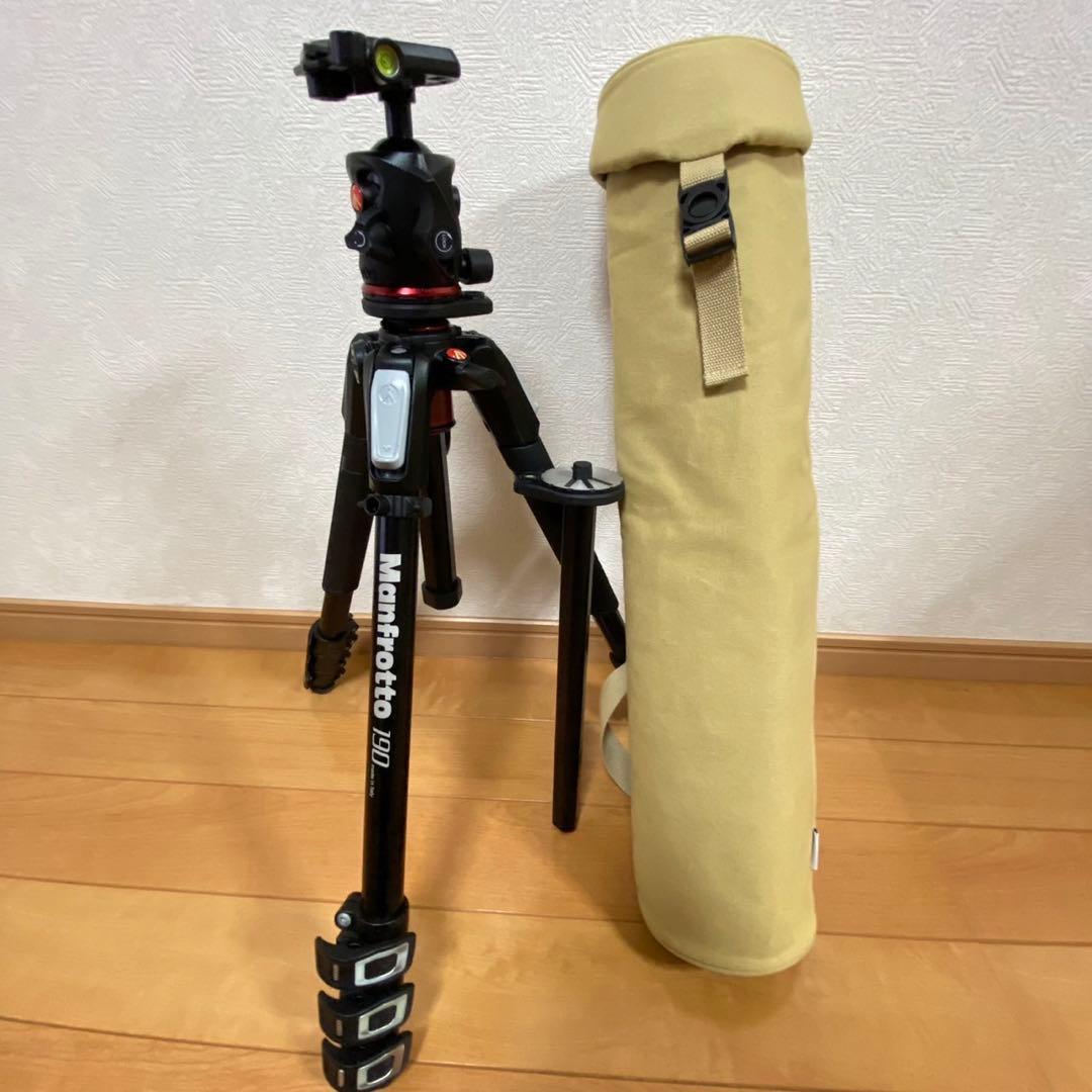 Manfrotto 190 4段ショートポール仕様XPROボール雲台