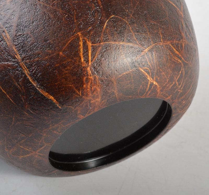 中谷秀斎作　富士之絵　雲竜和紙張　大棗　紫野　松長剛山極め箱　V R4504