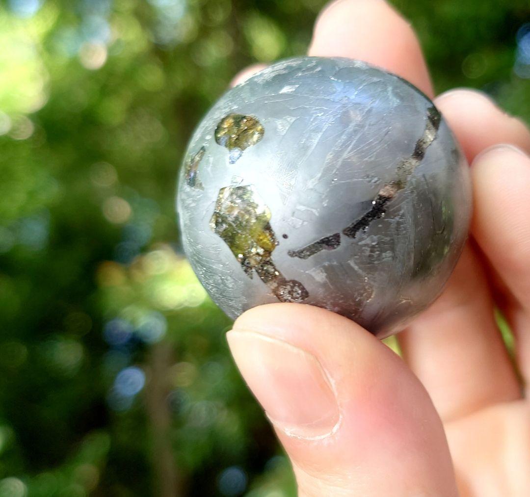 隕石 ボール セイムチャン 丸玉　パラサイト 186g ⭐⭐⭐