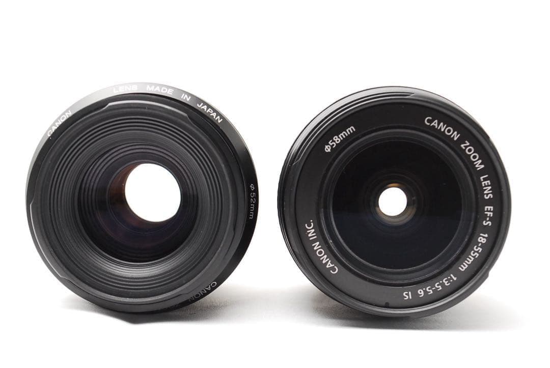 【入門機に人気】Canon EOS Kiss X7 ダブルレンズセット S数少