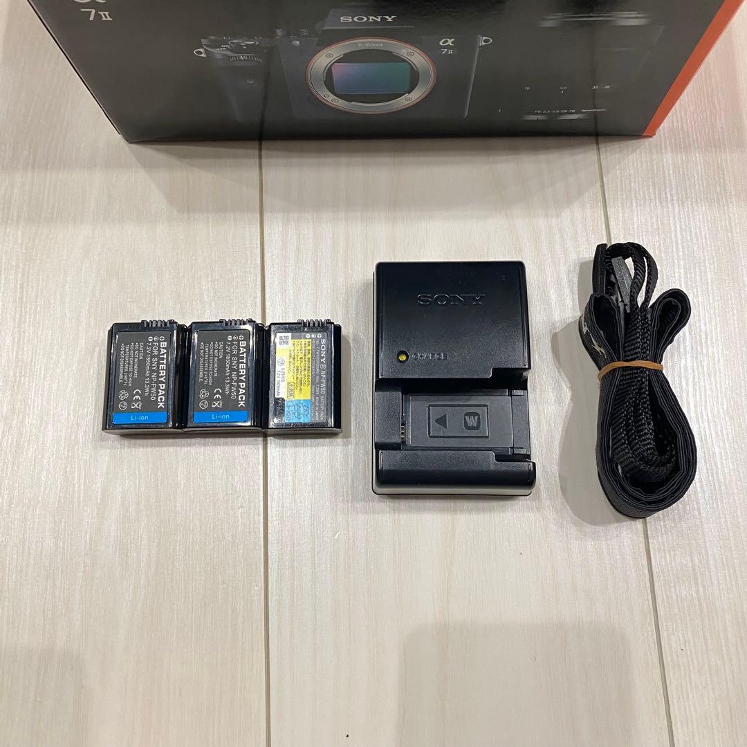 SONY α7 II ILCE-7M2K ズームレンズキット　おまけ付き