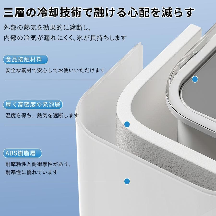 製氷機 製氷機家庭用 小型高速製氷機 コンパクト自動製氷機 最短6分で製氷