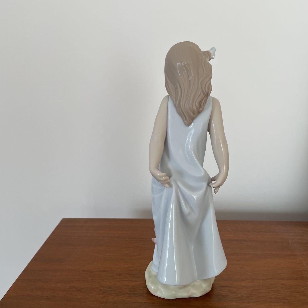 リアドロ　置物　蝶とお友達　6963