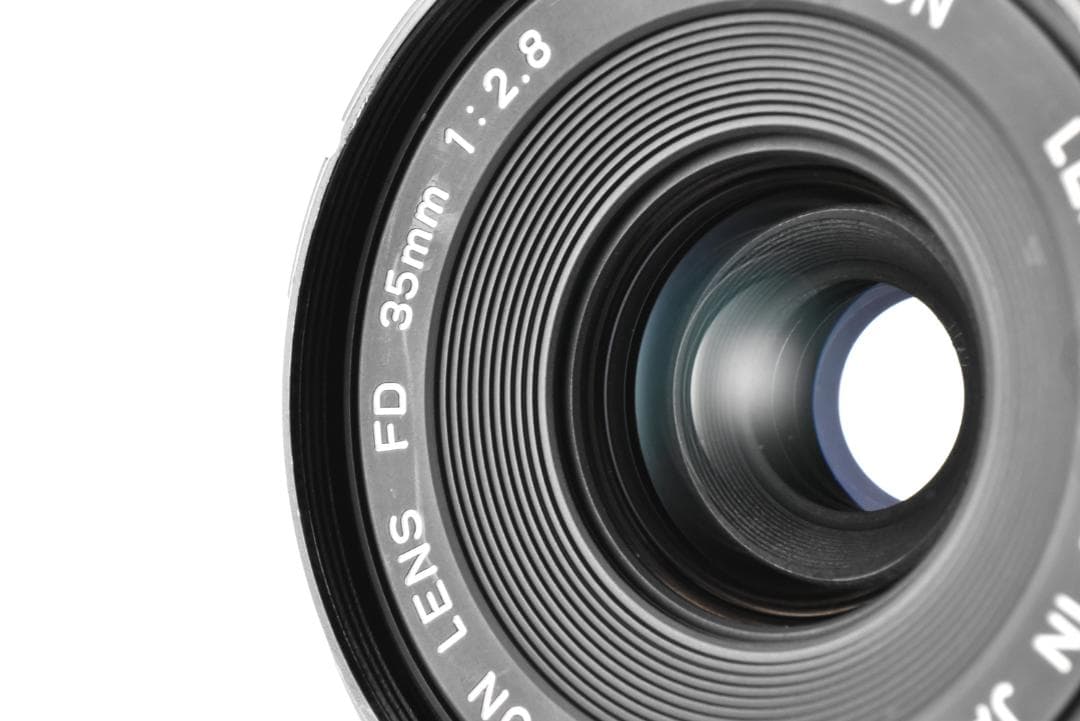 【美品】キャノン New FD ニューFD 35mm f2.8 レンズ