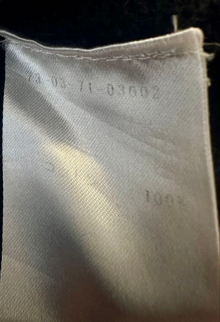 DRIES VAN NOTEN スウェット ネイビー