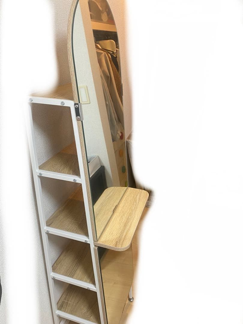 【m☆m】LOWYA ロウヤ　全身鏡　スタンドミラー　姿見