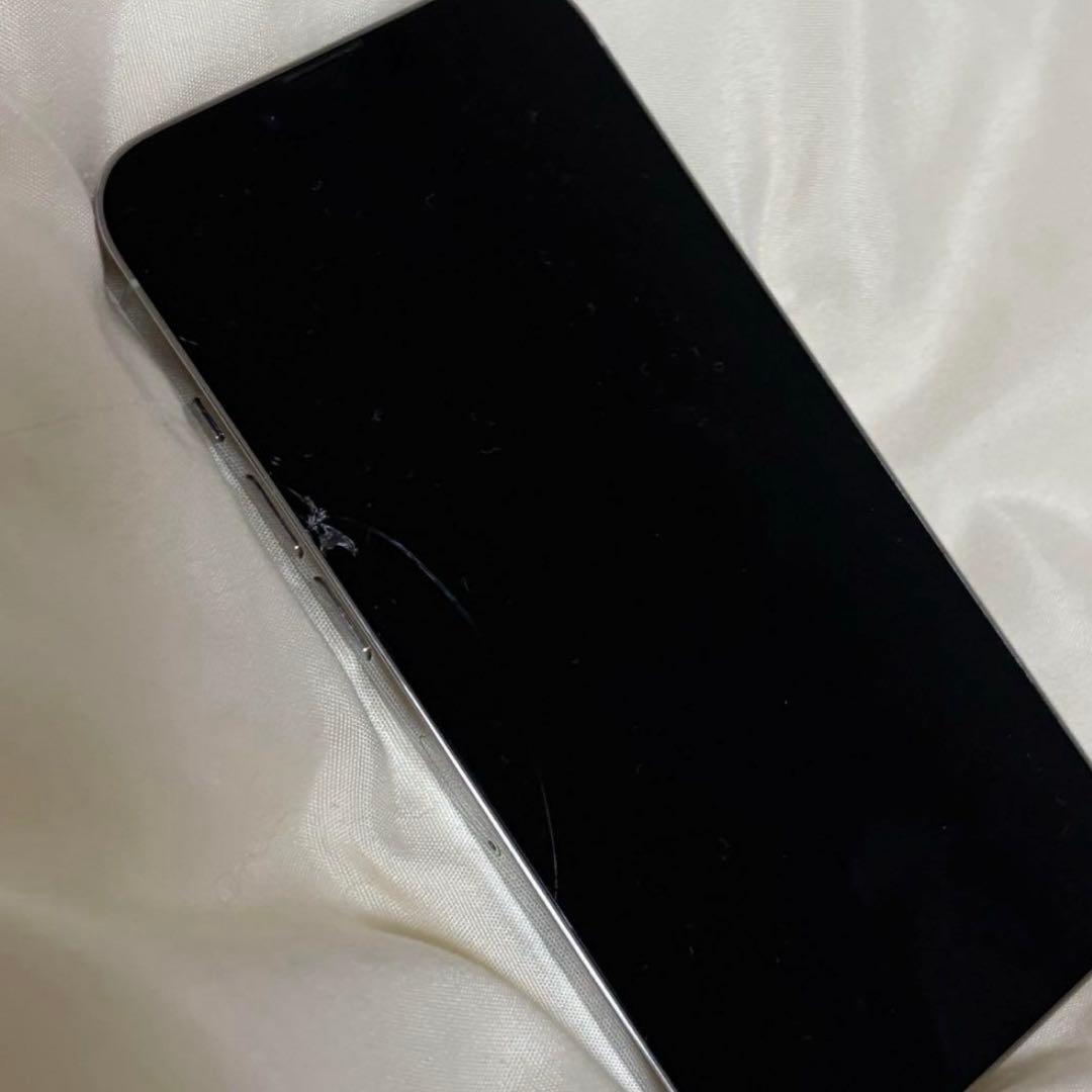 【訳あり】iPhone13 Pro 512GB シルバー /画面割れあり