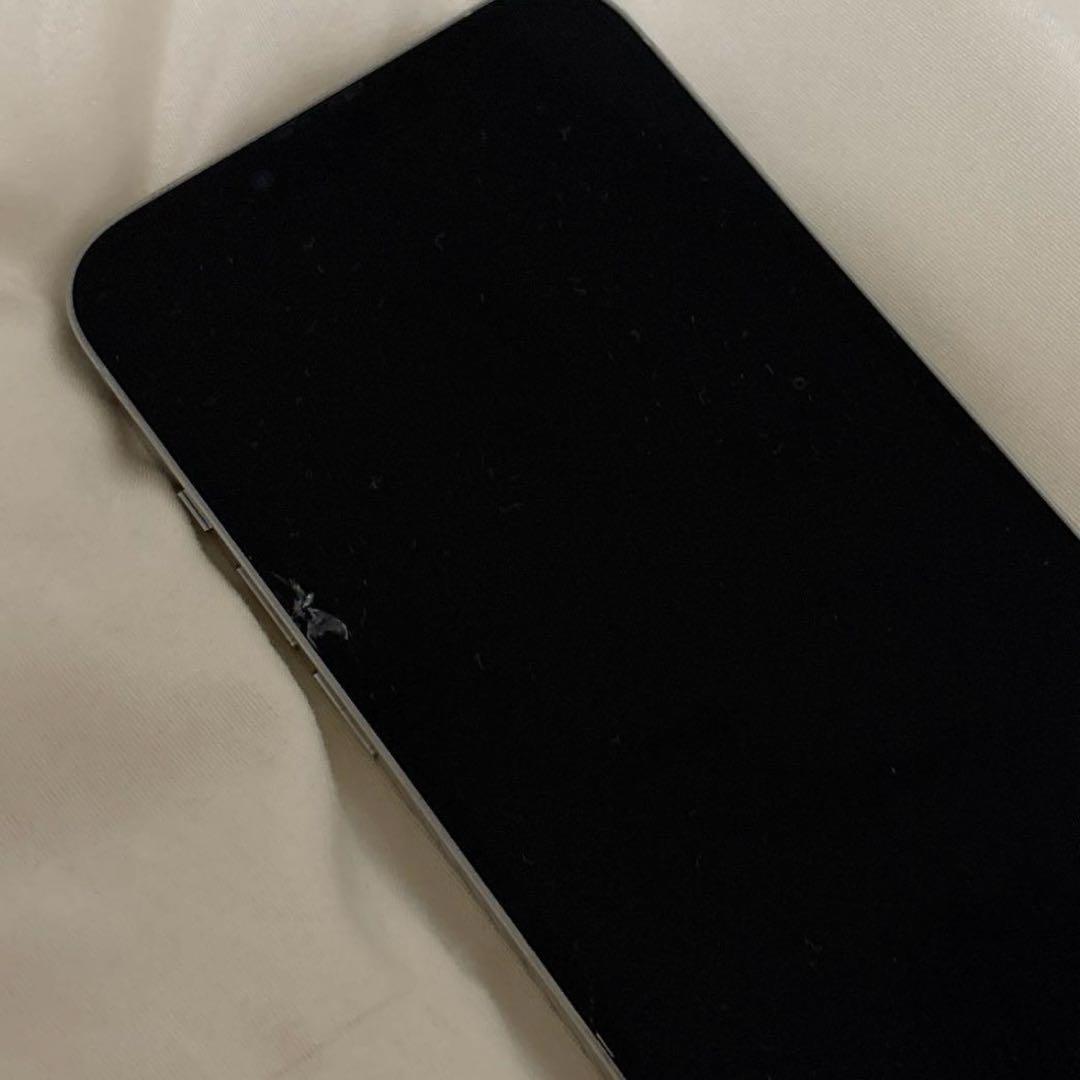 【訳あり】iPhone13 Pro 512GB シルバー /画面割れあり