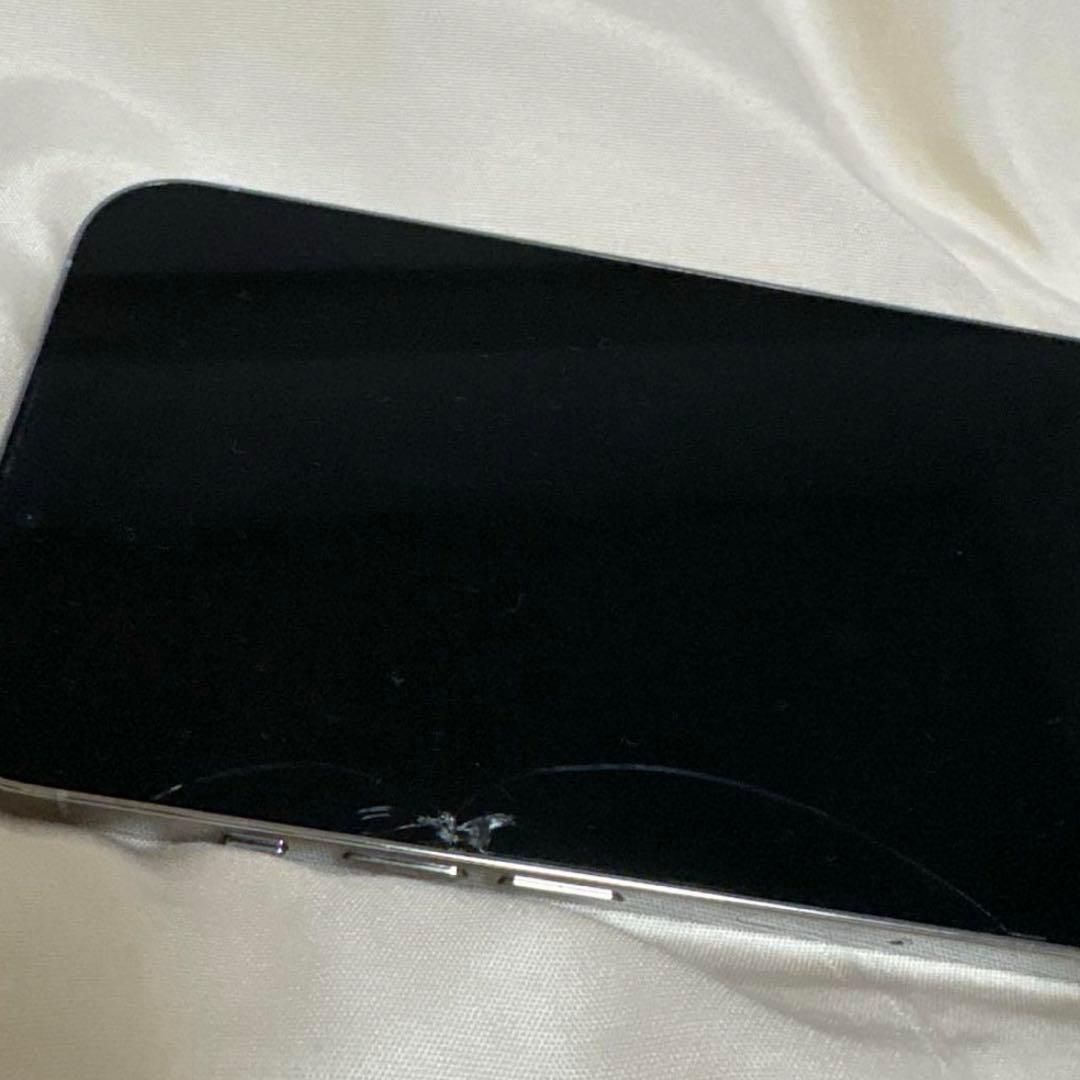 【訳あり】iPhone13 Pro 512GB シルバー /画面割れあり