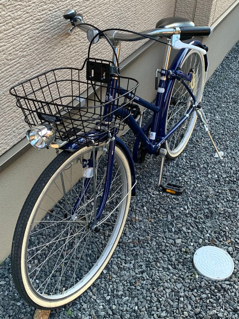 自転車　24インチ　(ヘルメット付き)