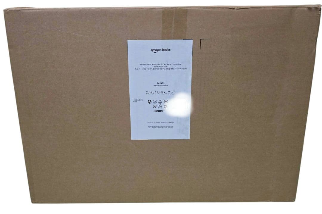 Amazon ベーシック モニター100Hz 24インチ 未使用 FHD