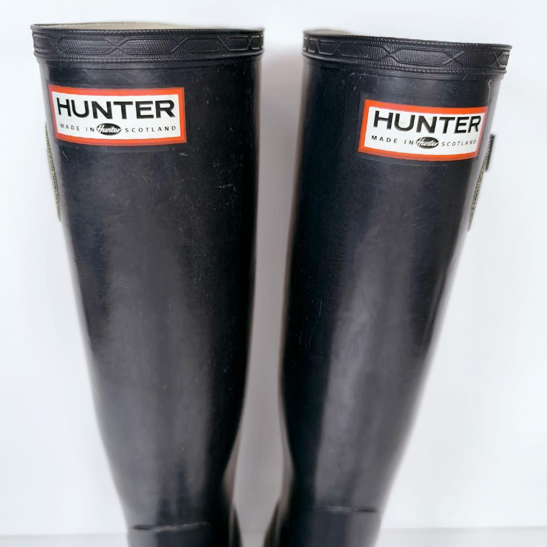 希少✨　HUNTER　ハンター　長靴　レインブーツ　UK5　イギリス国内限定生産
