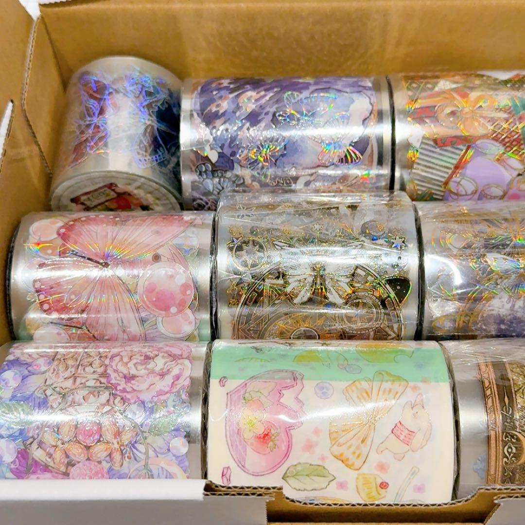 散*桜様 【蝶マステ多めセット】海外マスキングテープ 装飾マステ 新品 11巻
