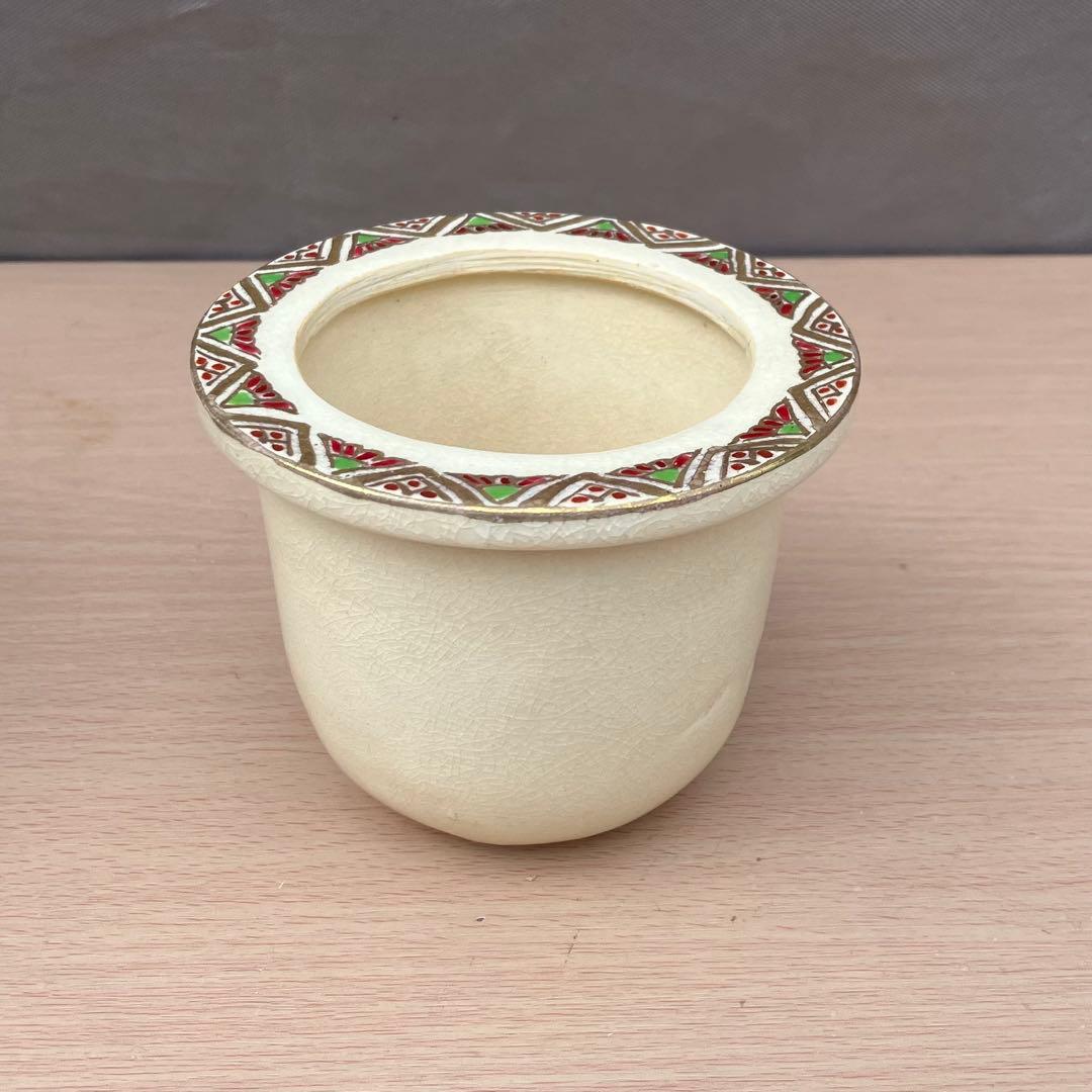 薩摩焼 香炉 高さ14cm