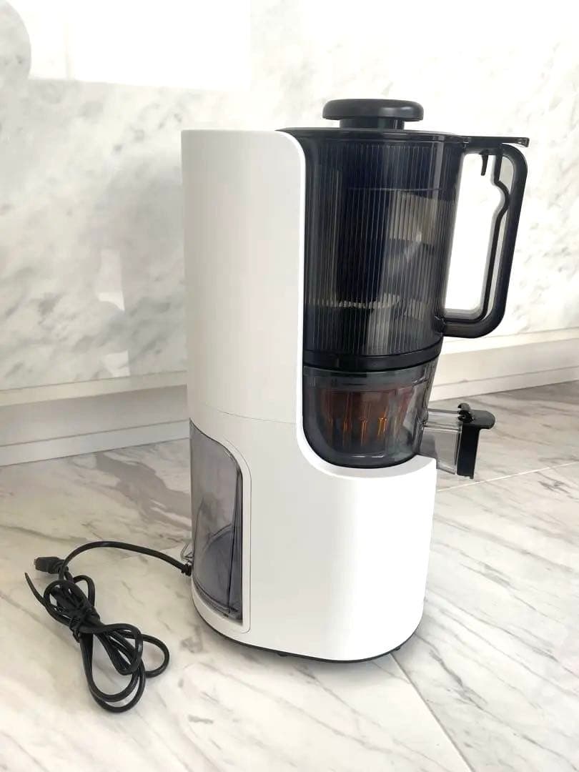 ヒューロム スロージューサー スロージューサー ミキサー H-200 ホワイト