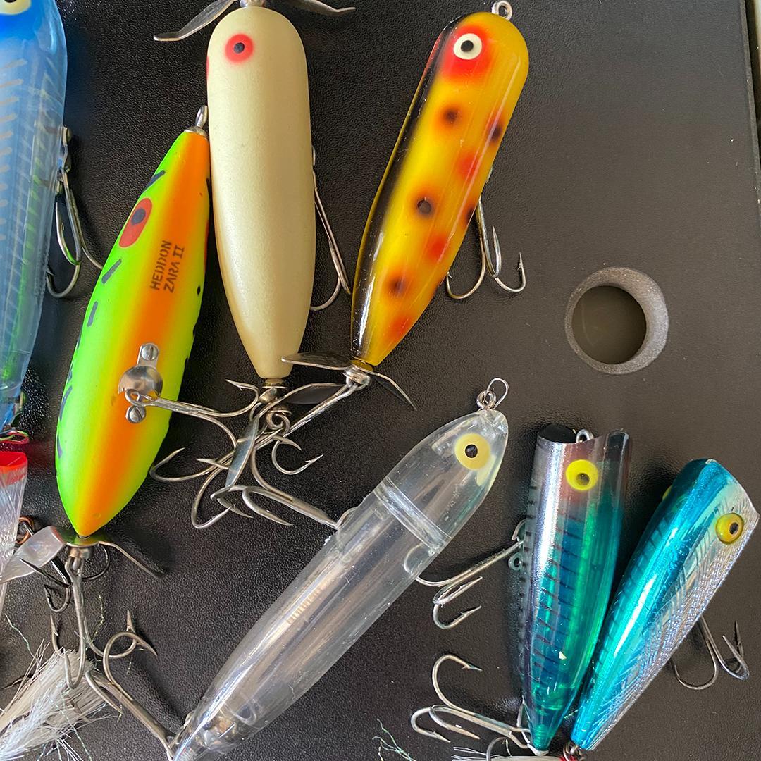 ［2005年代］アメリカンルアー（ヘドン他）14セット＋4ルアーおまけ付き