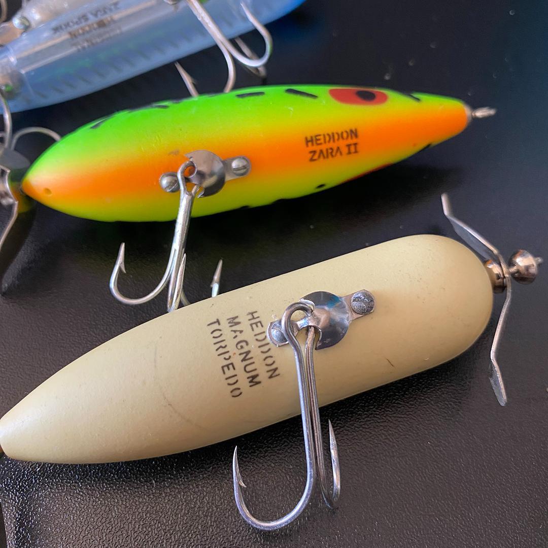 ［2005年代］アメリカンルアー（ヘドン他）14セット＋4ルアーおまけ付き