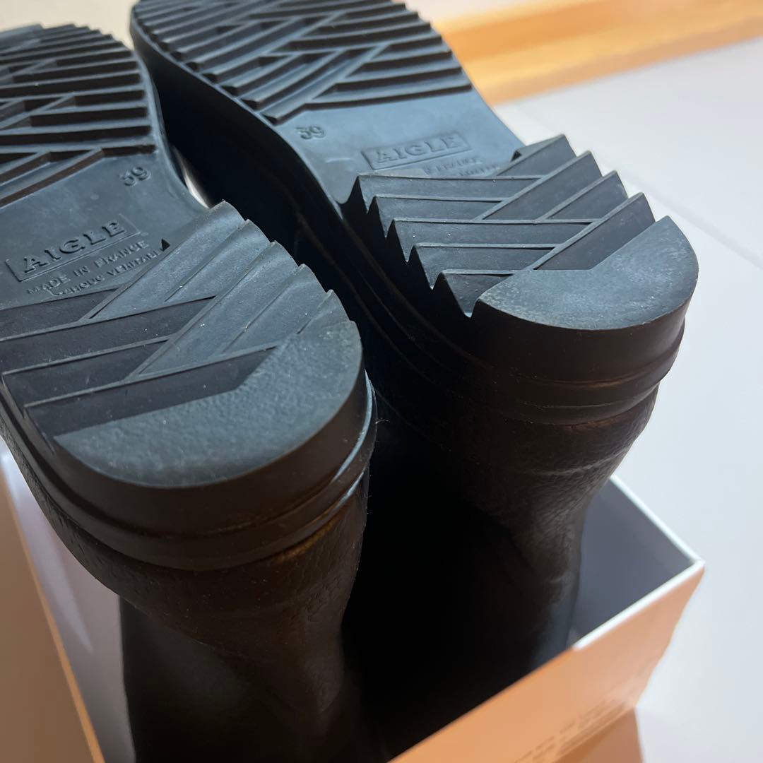 【新品未使用】AIGLE エーグル/BISON レインブーツ/MARIEN