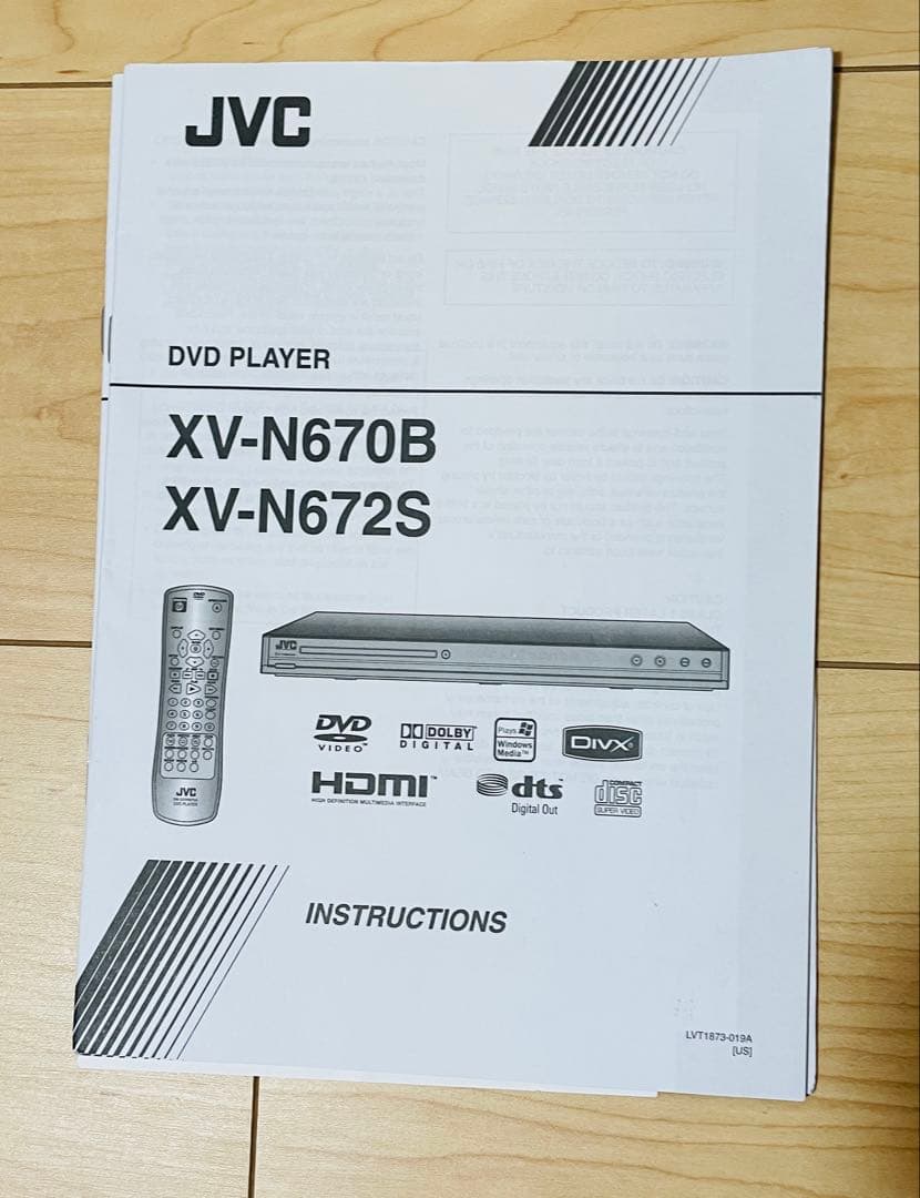 リージョンフリー DVDプレーヤー JVC