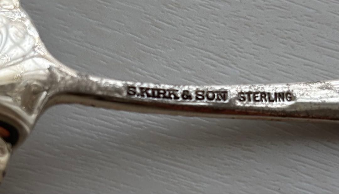 S.Kirk & Son ボンボンスプーン スターリングシルバー　ビンテージ