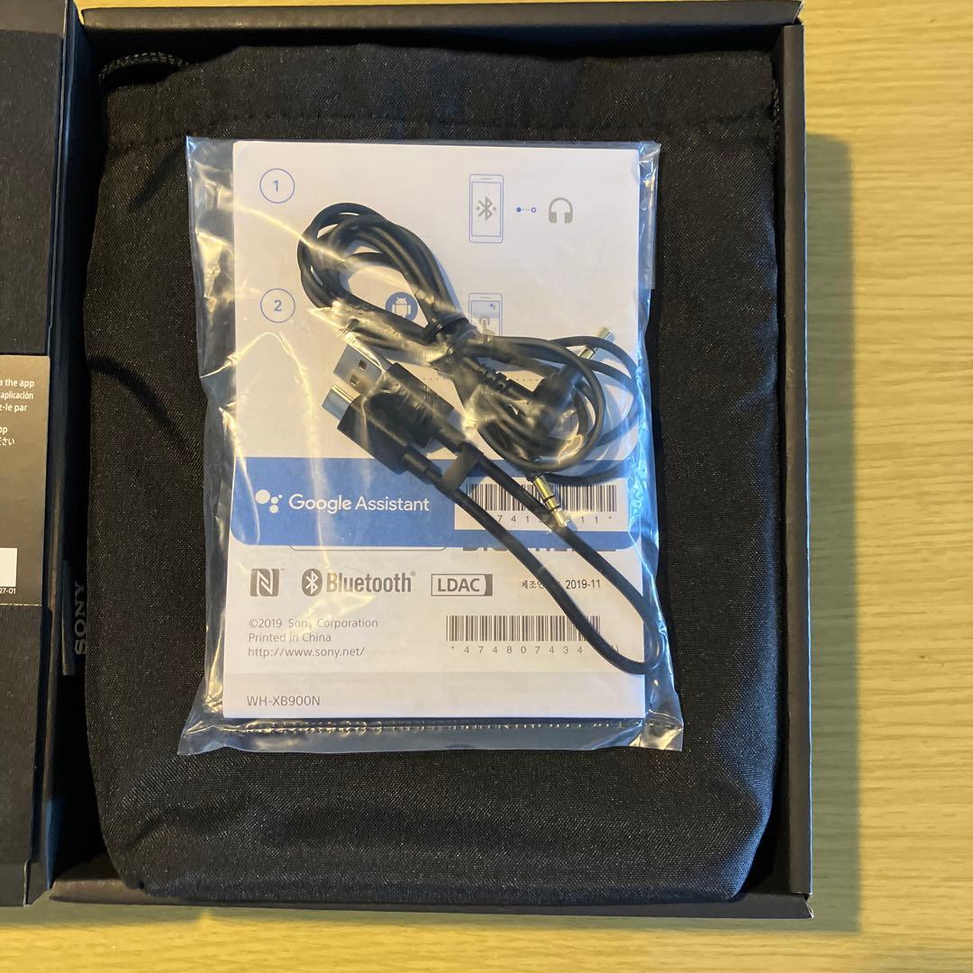 SONY WH-XB900N ワイヤレスヘッドホン