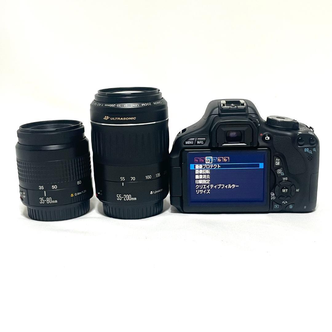 初心者OK❣️ Canon EOS Kiss X5 ダブルズームレンズキット