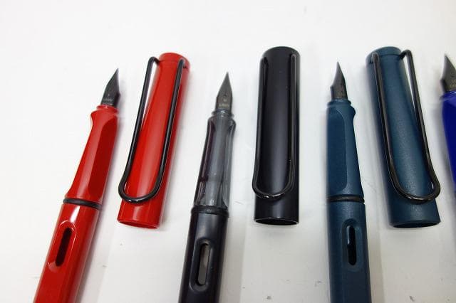 WANCHERレザー製13本挿しペンケース LAMY サファリ 万年筆 6本