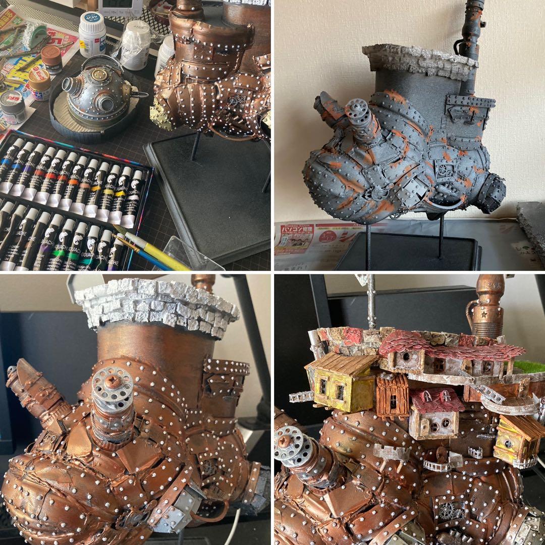 ハウルの動く城　ジオラマ