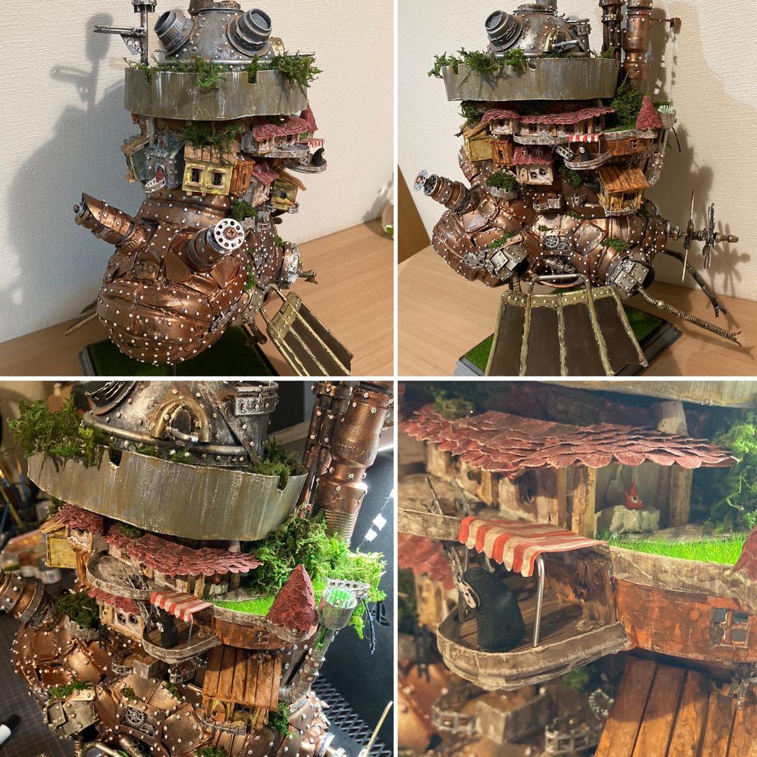ハウルの動く城　ジオラマ