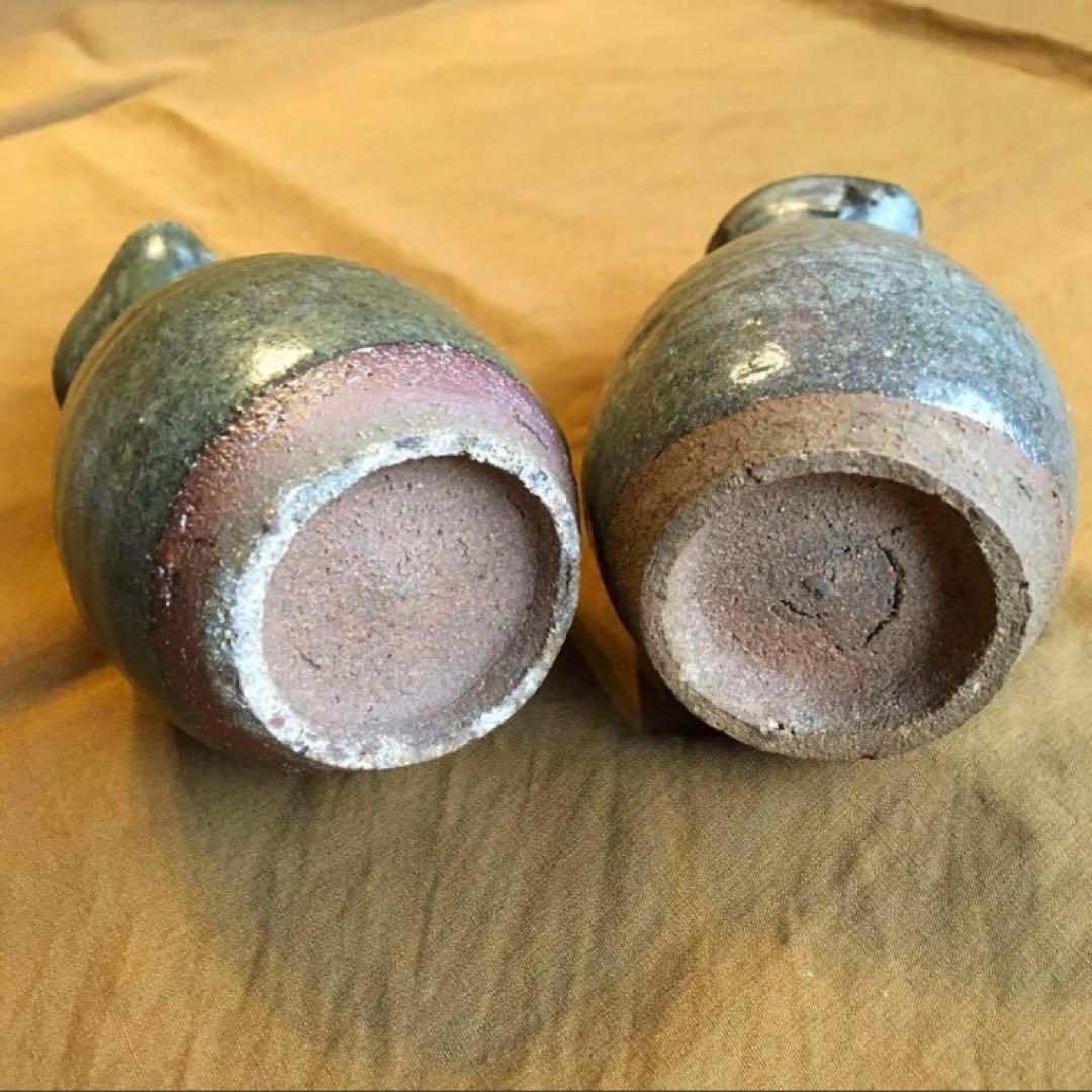 経年80年以上 古唐津 朝鮮唐津 唐津焼 徳利 酒器 陶器 焼物 一輪挿し 骨董