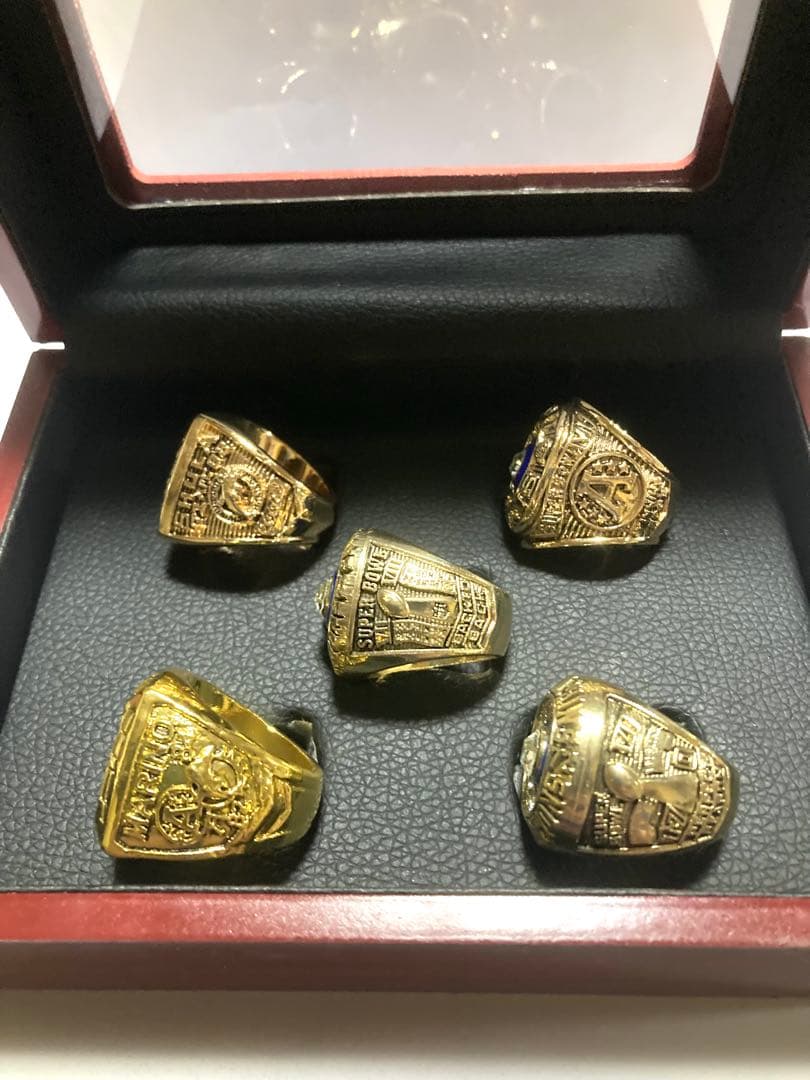 NFL★Mドルフィンズ★チャンピオンリング★コンプリートセット