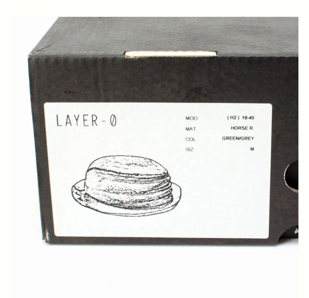 LAYER-0 HORSE R. GREEN 緑 ハット アーカイブ