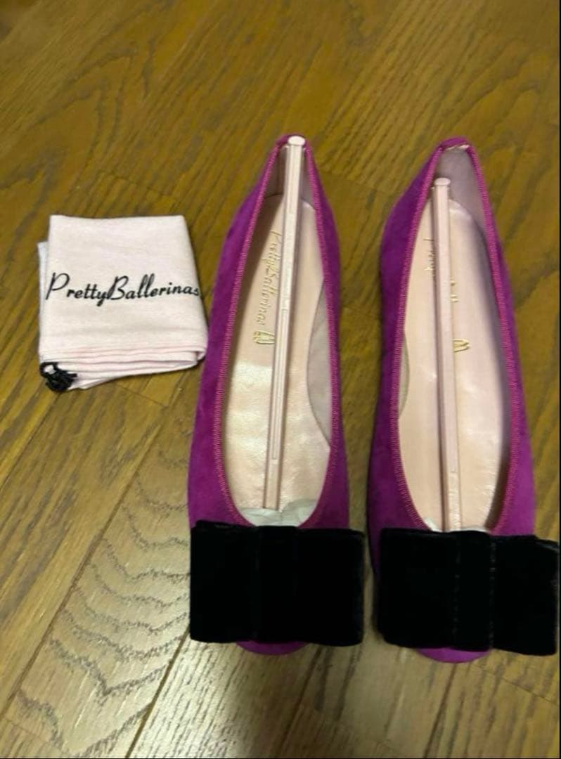 プリティバレリーナ　37.5 バレエシューズ　新品未使用　レペット
