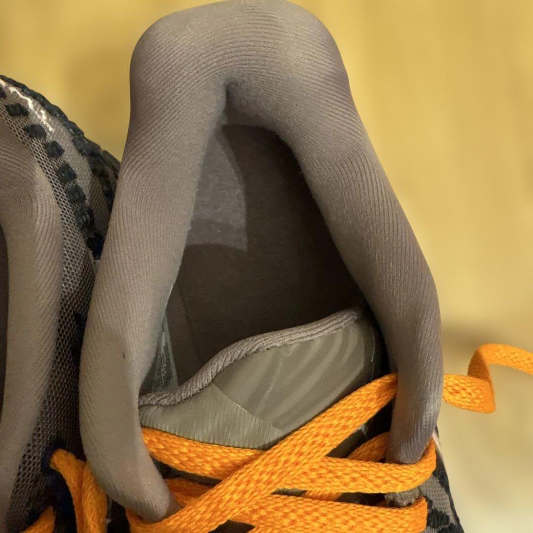 Nike バスケットボールシューズ JA3 グレー/オレンジ