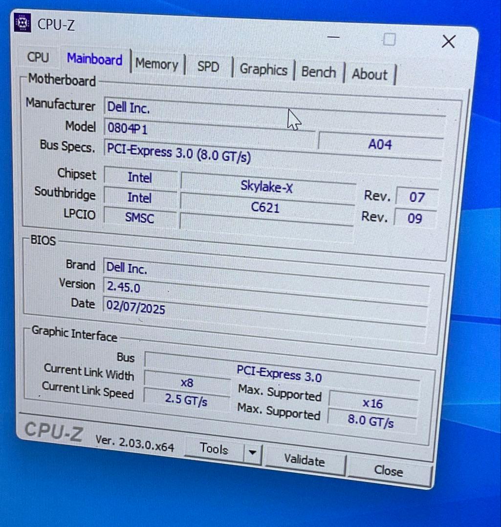 ワークステーション Dell T7820 Xeon 6262V x2 64GB